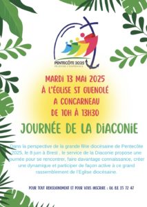 Mardi 13 mai 2025 : Une journée de la Diaconie