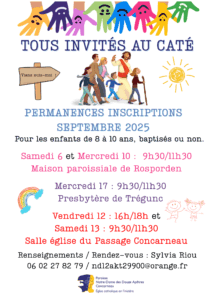 LA RENTREE DU CATECHISME
