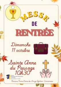 Messe de Rentrée 2026